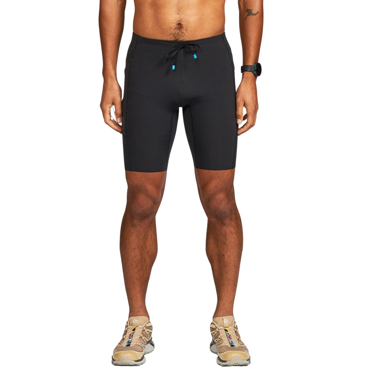 Men's - Janji 8" Trail Half Tight - Midnight