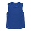 Women's - Janji Repeat Merino Muscle Tank - Sapphire