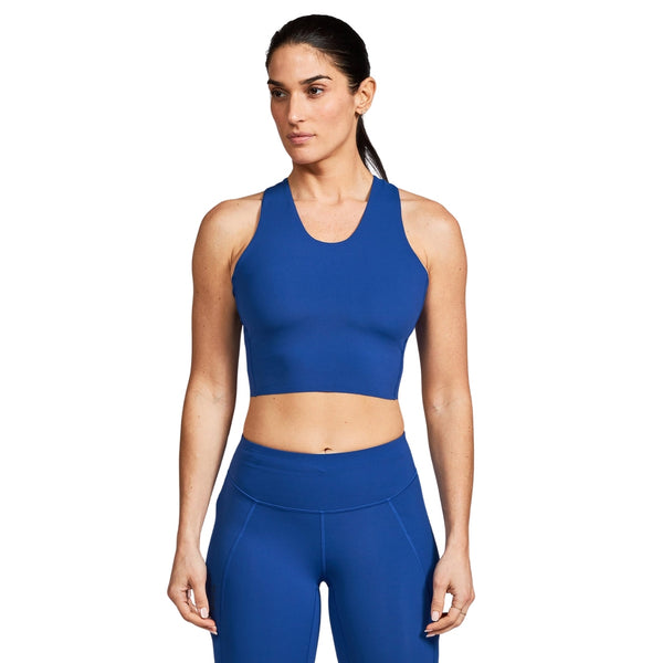 Women's - Janji Long Bra - Sapphire