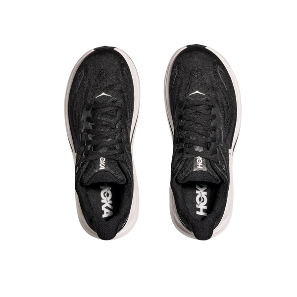 Women's - HOKA Clifton 10 - Black/White