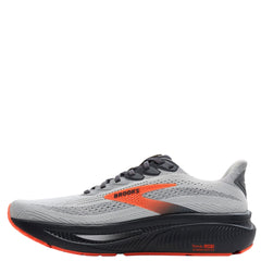 Men's - Brooks Ghost 17 - Oyster Mushroom/Orange/Ebony