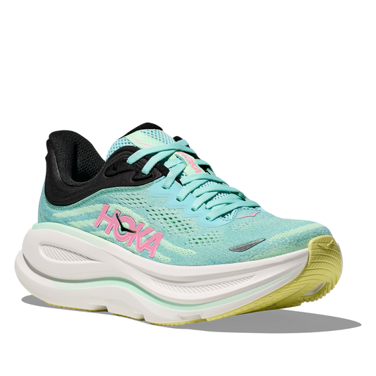 Women's - HOKA Bondi 9 - Blue Spark /Mint Fluorite