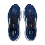 Women's - Brooks Ghost 17 - Navy/Green/Turquoise