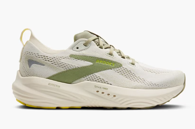 Men's - Brooks Glycerin 22 - Coconut/Tea/Blazing Yellow