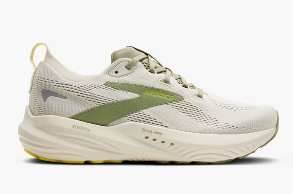 Men's - Brooks Glycerin 22 - Coconut/Tea/Blazing Yellow