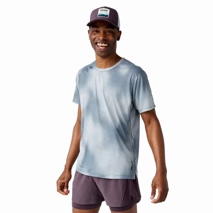Men's - Brooks Dash Short Sleeve - Euphoryc Slate