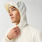 Brooks Men's Canopy Reflective Jacket Reflective Wordmark Bone