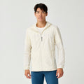 Men's - Brooks Canopy Reflective Jacket Wordmark Bone