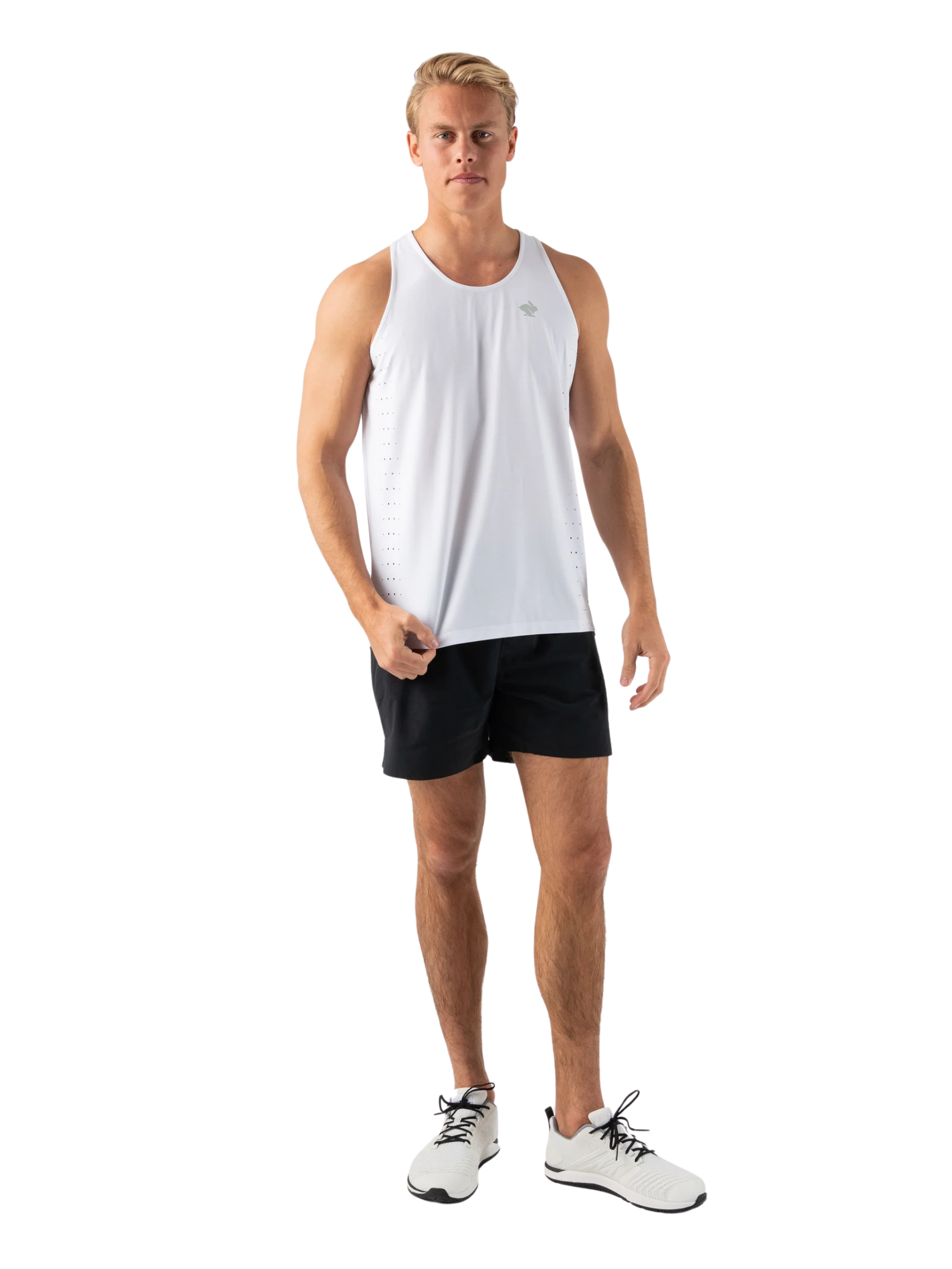 Men's - Rabbit Race Pace Tank - White