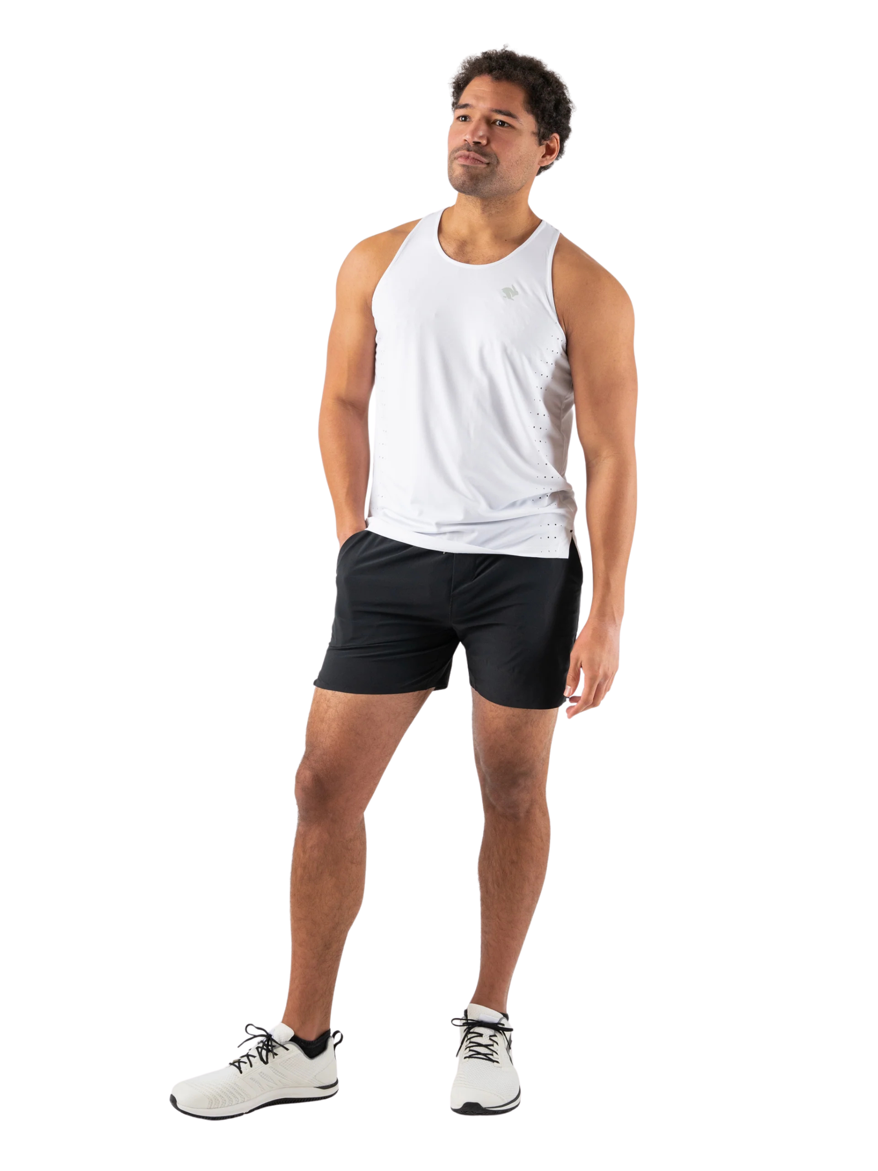 Men's - Rabbit Race Pace Tank - White