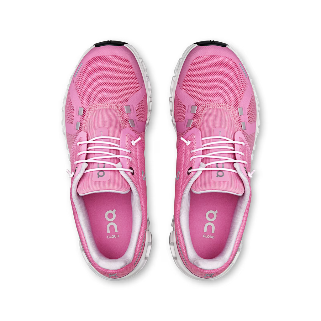 Women's - On Cloud 6 - Raspberry/White