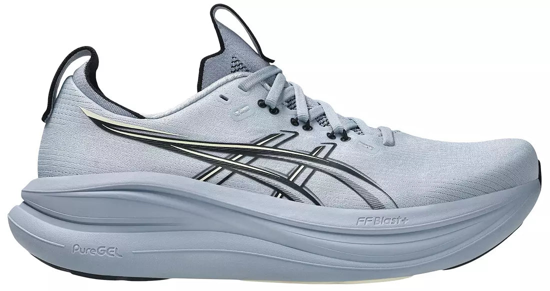 Men's - ASICS Gel Nimbus 28 - Grey Blue/Black
