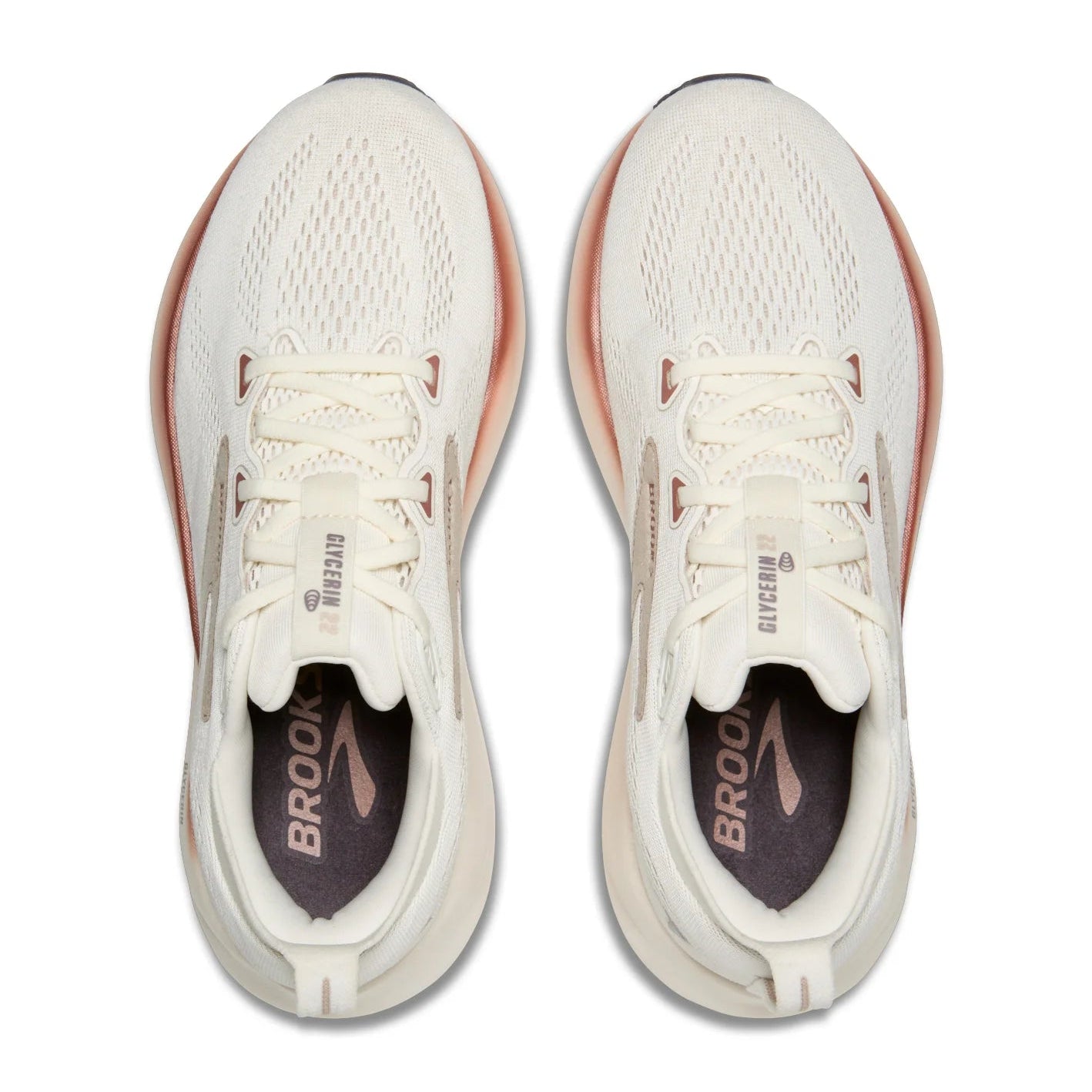 Women's - Brooks Glycerin 22 - Coconut/Chateau/Rose
