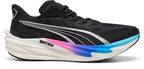 Men's - Puma Deviate Nitro 4 - Black/Flat Dark Gray/Silver