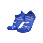 Brooks Ghost Lite No Show Sock 2-Pack Neo Blue & White/Neo Blue