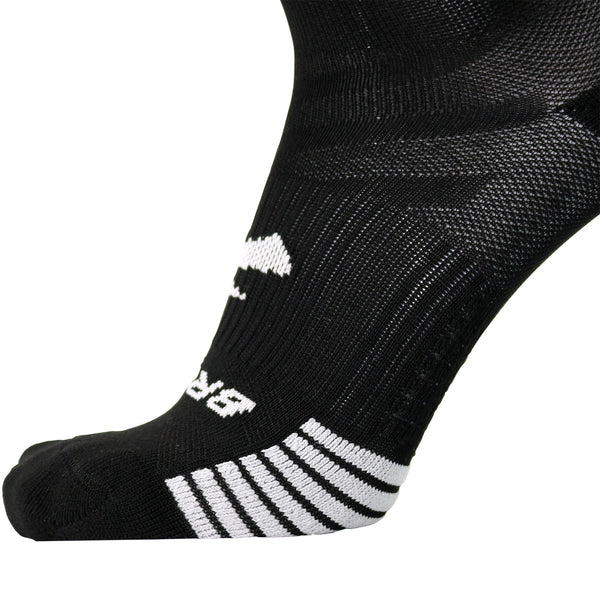 Brooks Ghost Lite Quarter Sock 2-Pack Black