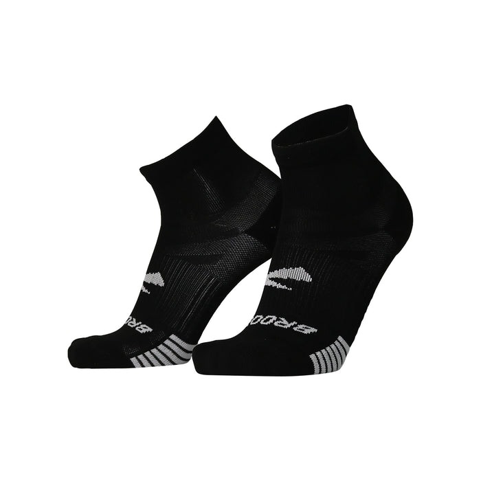 Brooks Ghost Lite Quarter Sock 2-Pack- Black