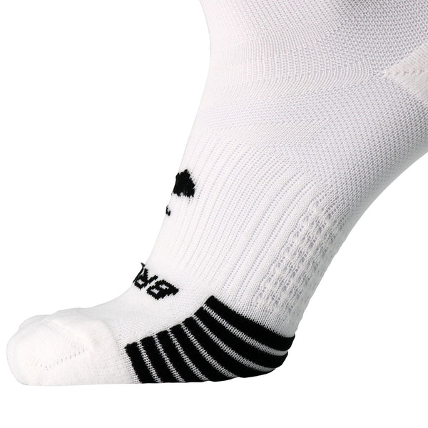Brooks Ghost Lite Quarter Sock 2-Pack White