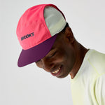 Brooks Propel Mesh Hat 2.0 - Cosmic Crisp/Burgundy/Luminary