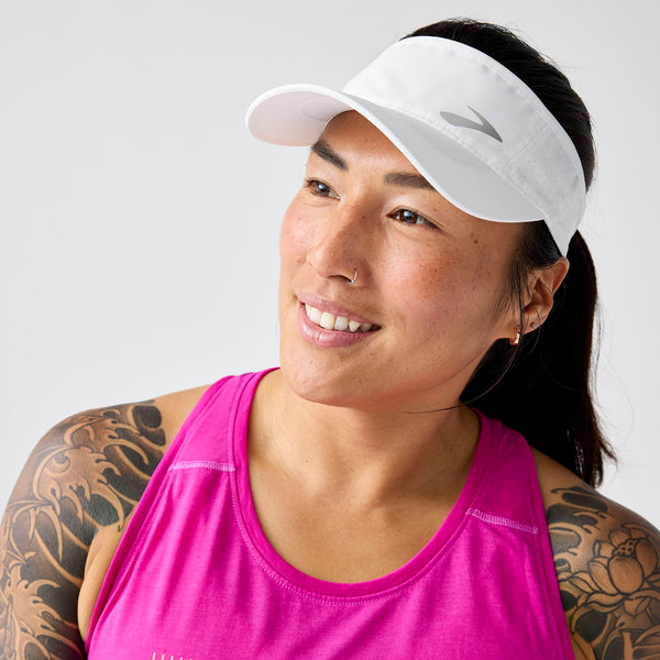Brooks Journey Visor White