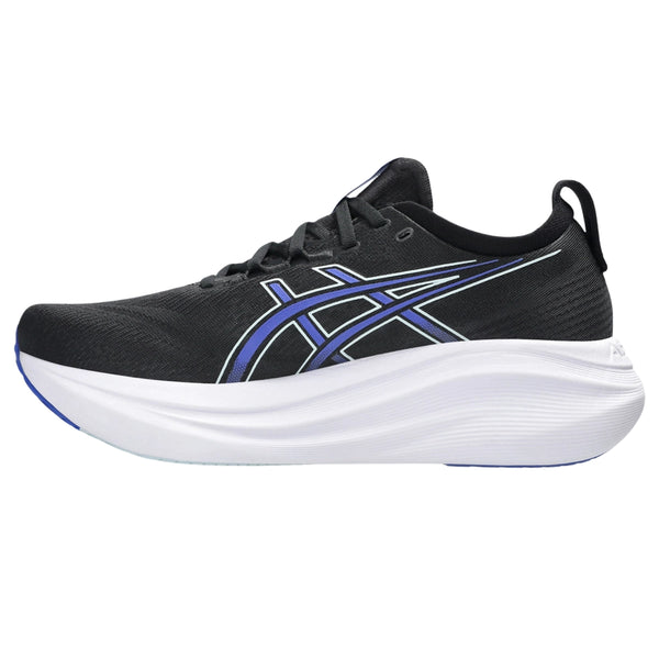 Men's - ASICS Gel Nimbus 27 - Black/Dark Cobalt