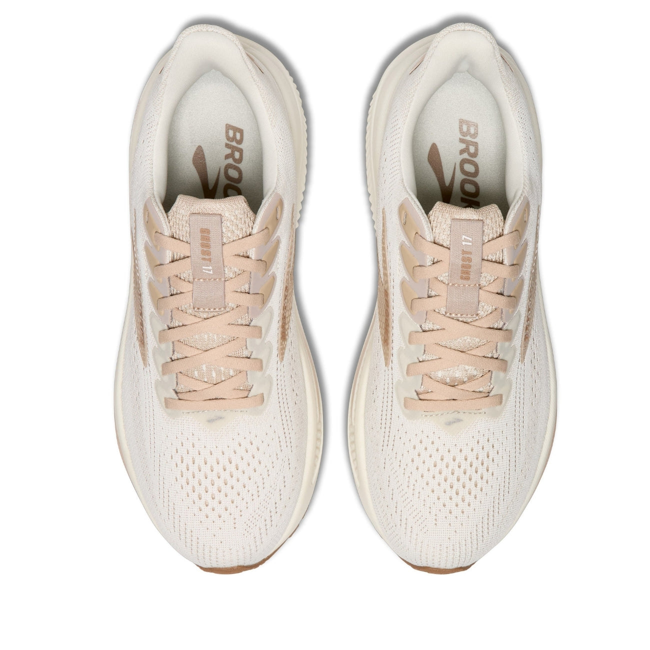 Women's - Brooks Ghost 17 - Grey/Chateau Grey/Portabella