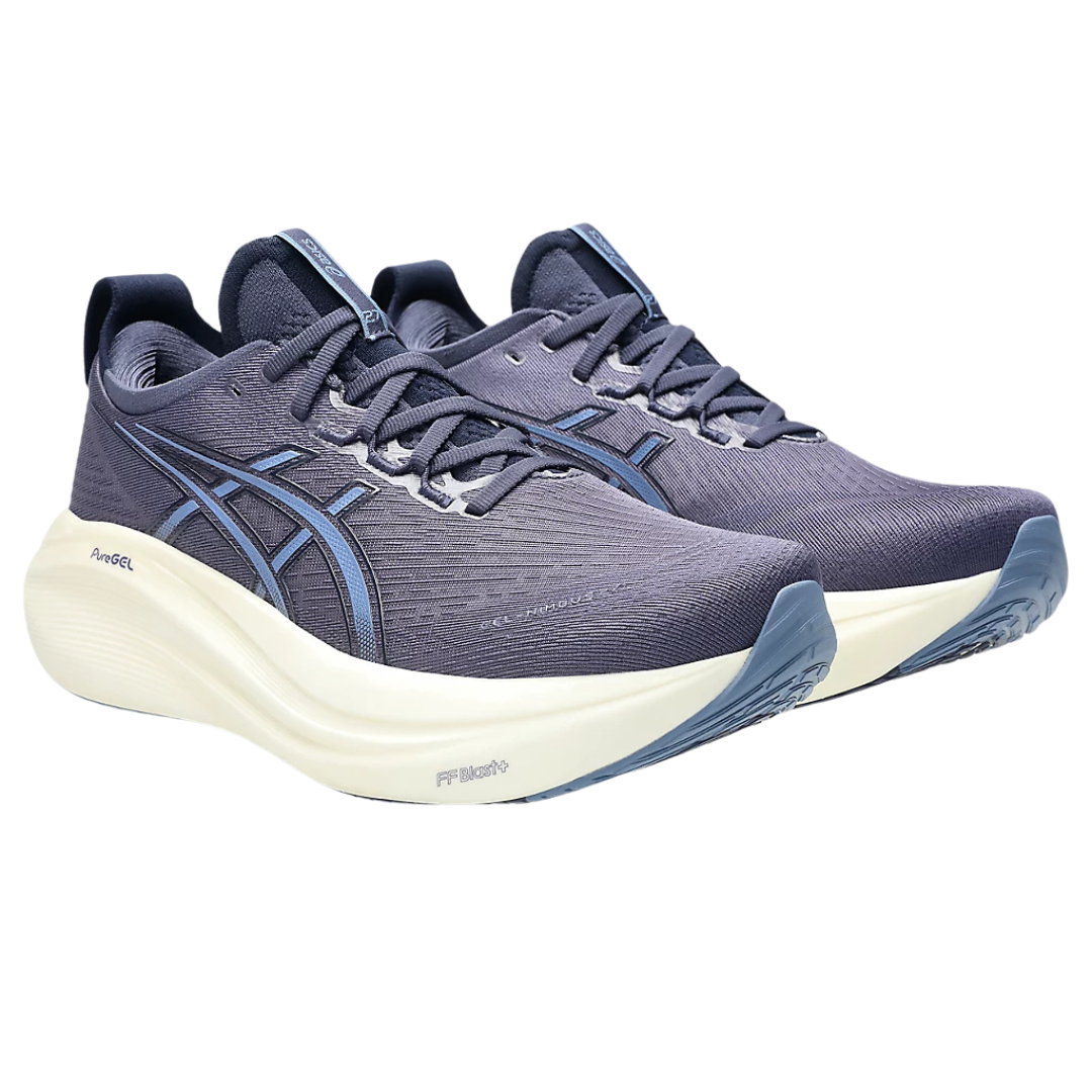Men's - Asics Gel Nimbus 27 - Indigo Fog/Denim Blue