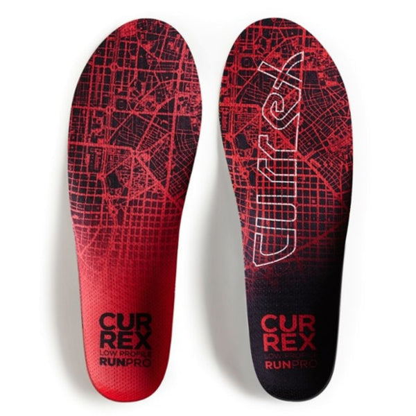 CURREX - RUNPRO Insoles - Low Arch (Red)