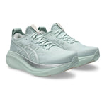 Women's - ASICS Gel Nimbus 27 - Pure Aqua/White
