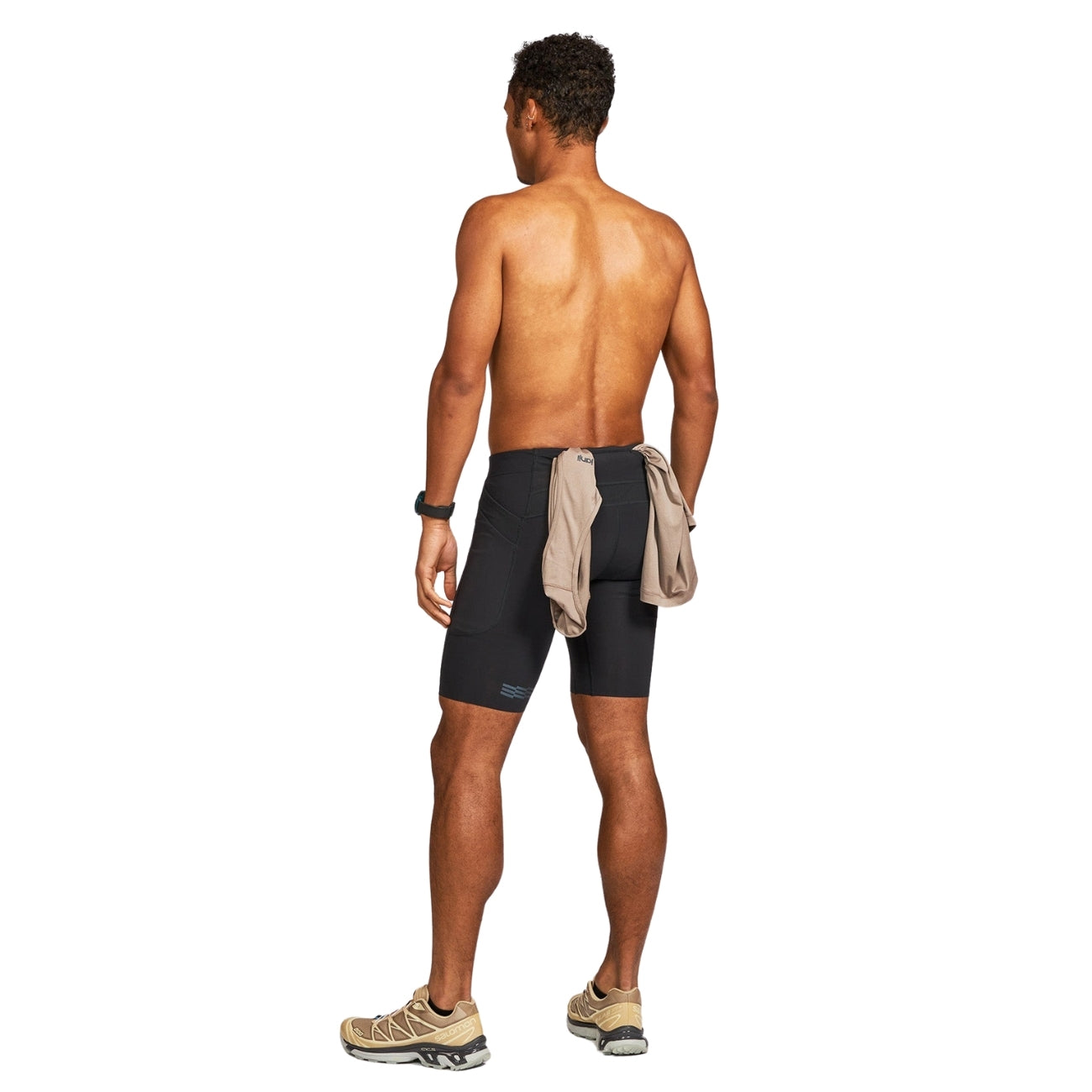 Men's - Janji 8" Trail Half Tight - Midnight