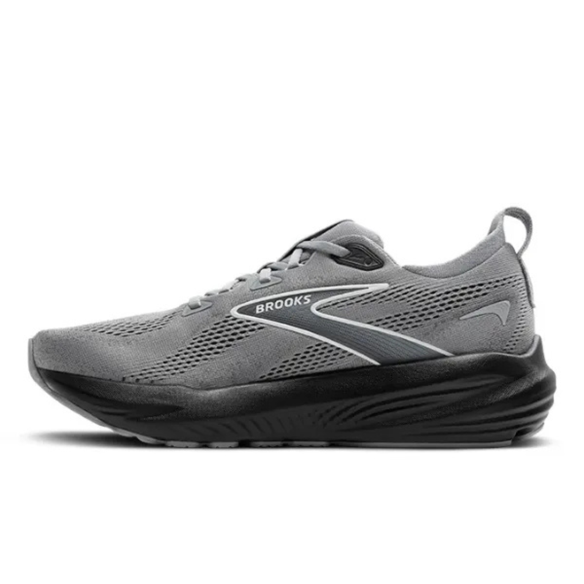 Men's - Brooks Glycerin 22 - Primer Gray/Ebony/Bluewash