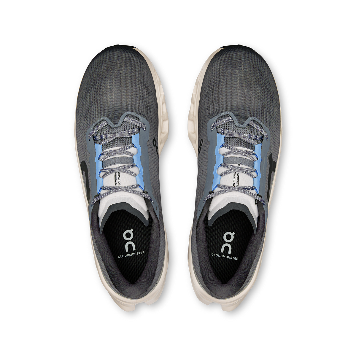 On Men's Cloudmonster 3 Rock | Silver