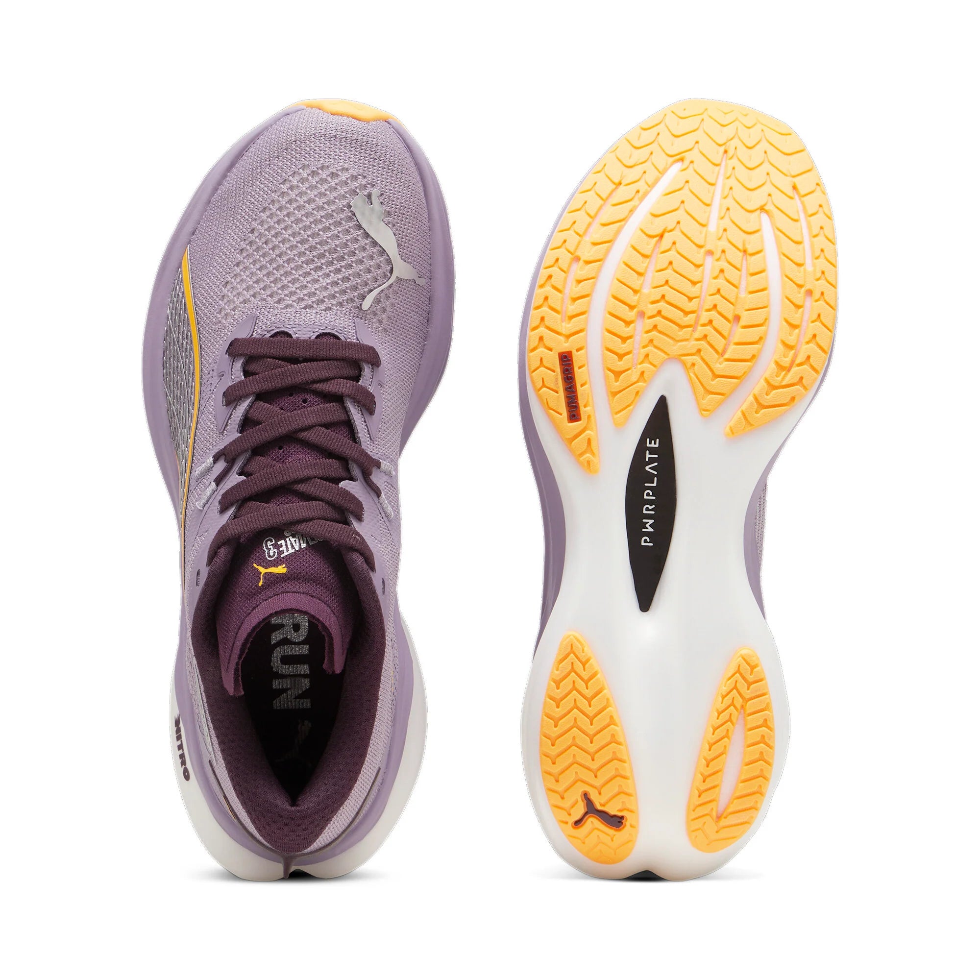 Women's - Puma Deviate Nitro 3 - Pale Plum/Midnight Plum/Sun Stream