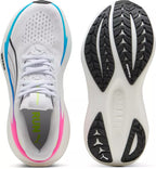 Women's - Puma MagMax Nitro 2 - White/Ultra Blue/Poison Pink