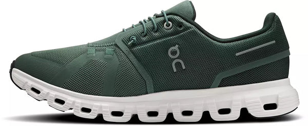 Men's - On Cloud 6 - Olive/Evergreen