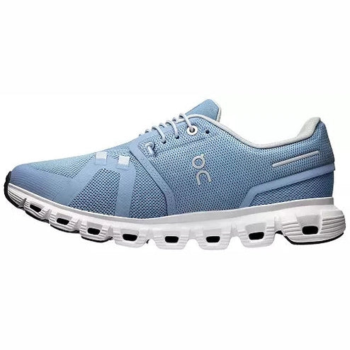 Women's - On Cloud 6 - Chambray/White