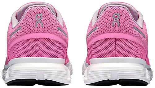 Women's - On Cloud 6 - Raspberry/White