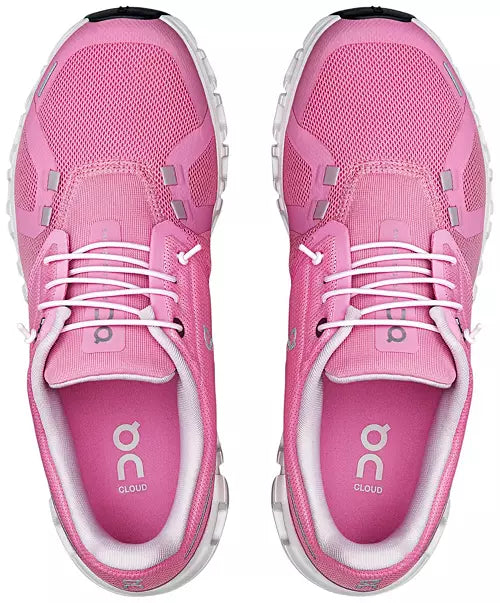 Women's - On Cloud 6 - Raspberry/White