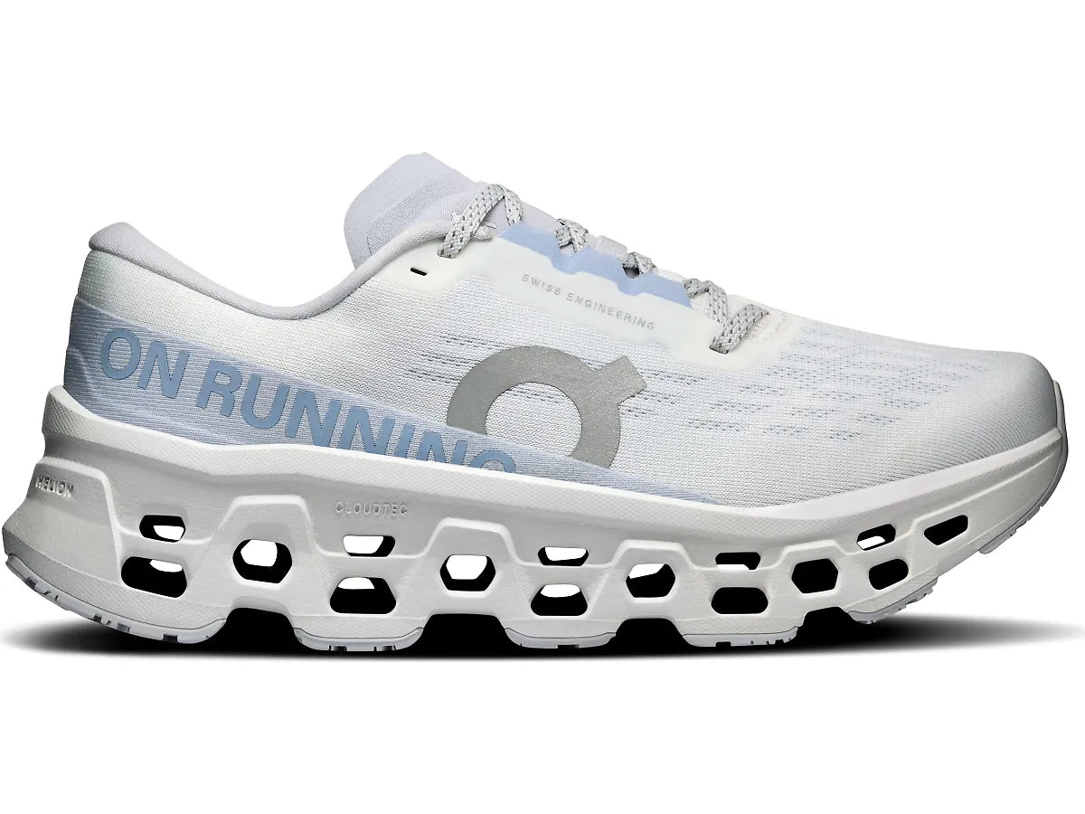 Women's - On Cloudmonster 3 - White/Frost