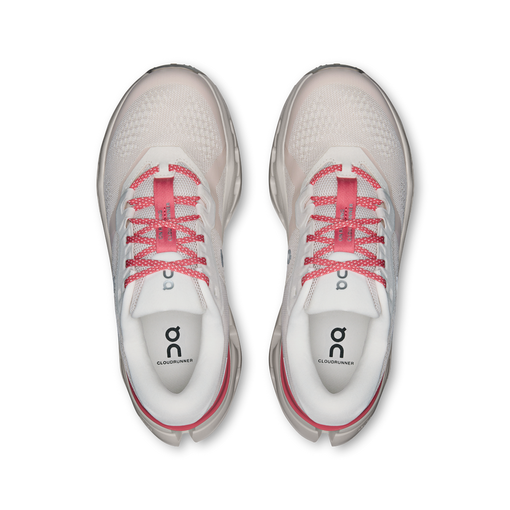 Women's - On Cloudrunner 3 - Oyster/Camellia