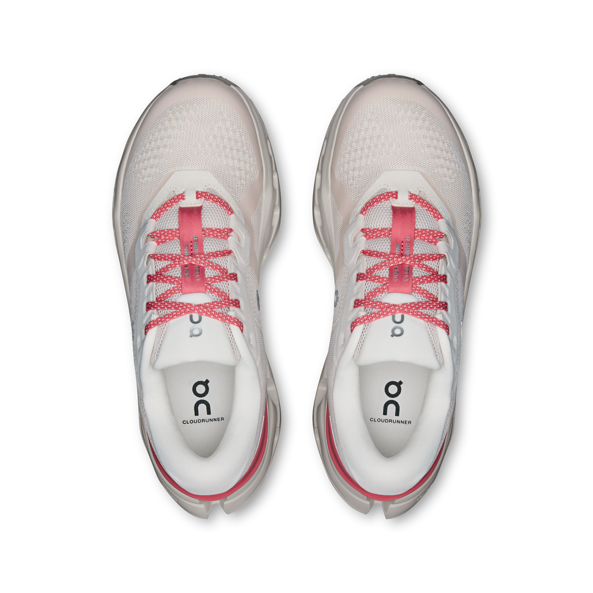 Women's - On Cloudrunner 3 - Oyster/Camellia