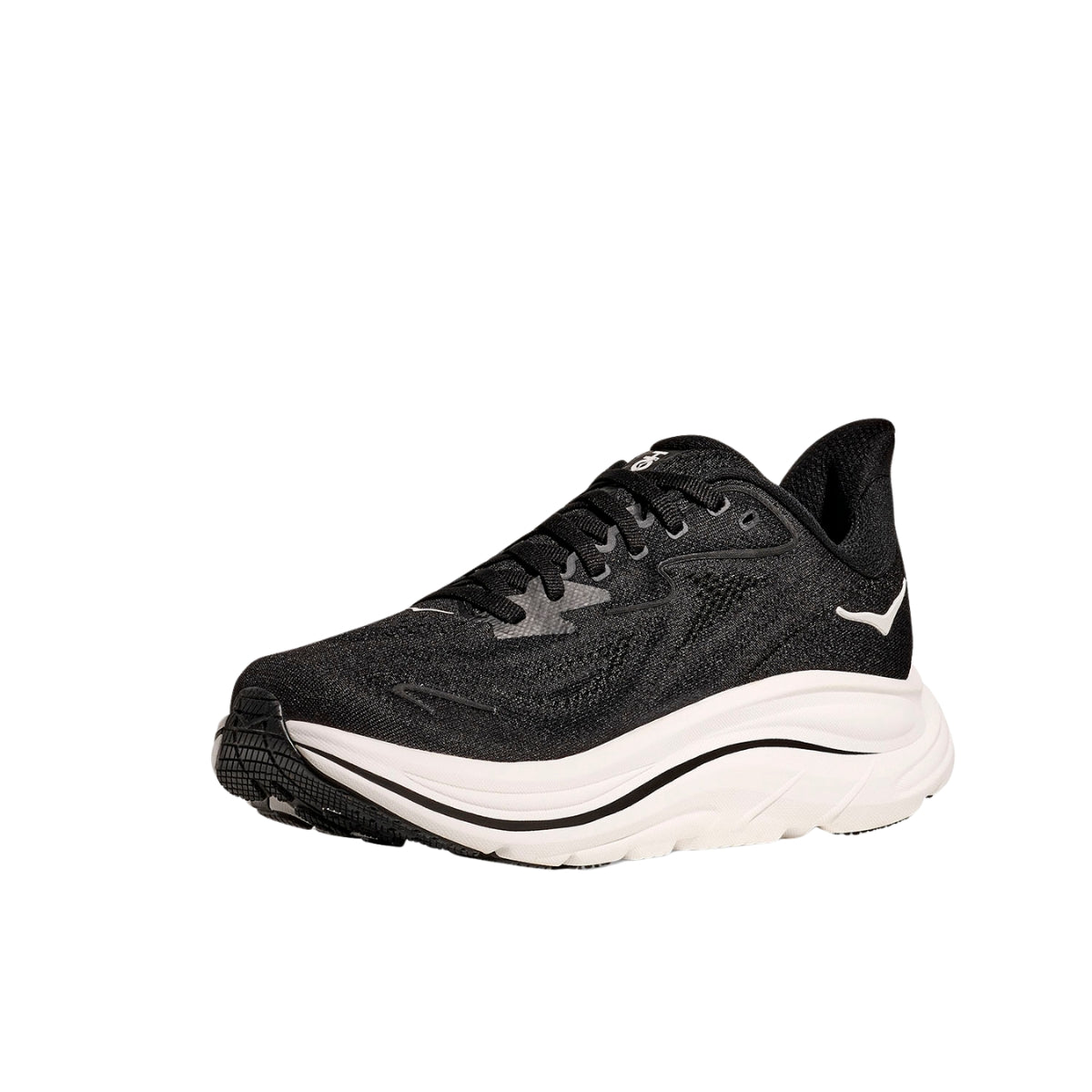 Women's - HOKA Clifton 10 - Black/White
