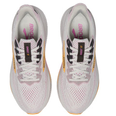 Women's - Brooks Ghost 17 - Oyster/Apricot/Pink