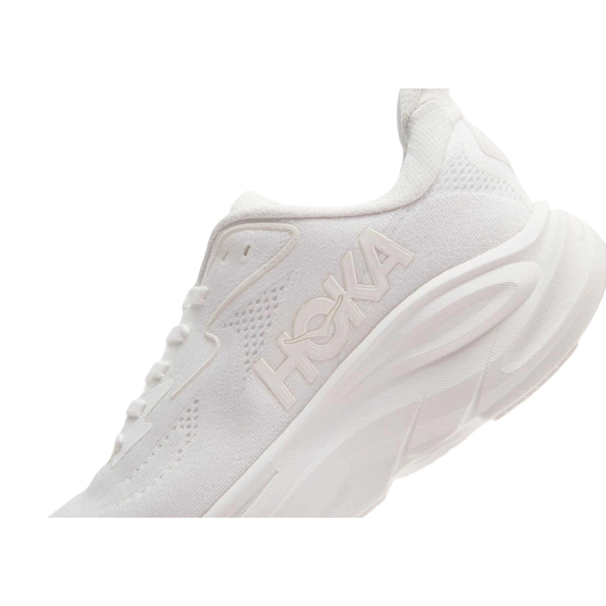 Women's - HOKA Clifton 10 - White/White