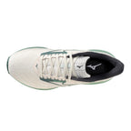 Men's - Mizuno Wave Rider 29 - WHITE-BISTRO GREEN