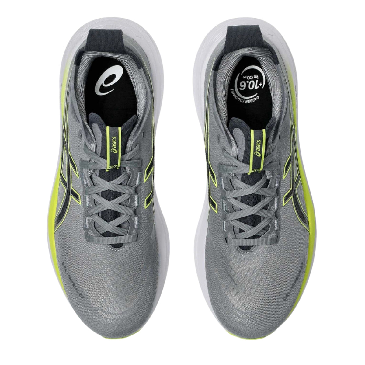 Men's - ASICS Gel Nimbus 27 - Gravel/Carrier Grey