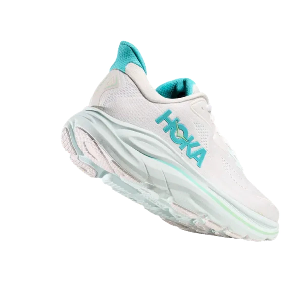 Women's - HOKA Clifton 10 - White/Cielo Blue