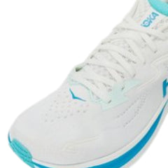 Men's - HOKA Clifton 10 - White/Skyward Blue