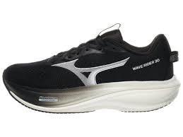 Men's - Mizuno Wave Rider 30 - Black/White