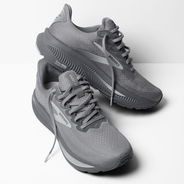 Men's - Brooks Ghost 17 - Primer Grey/Oyster Mushroom